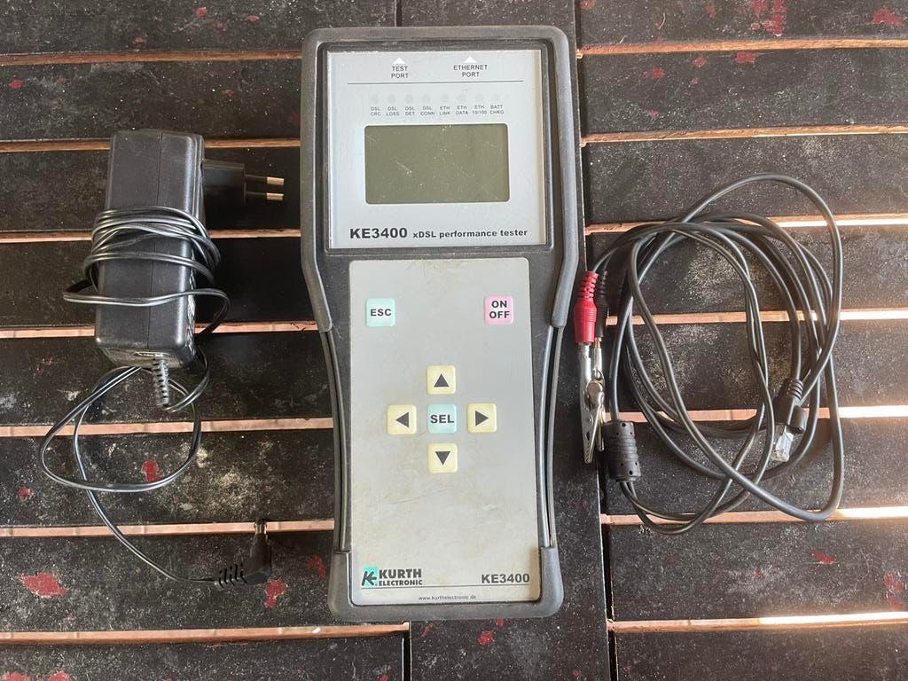 kurth KE3400 performance tester, Doe-het-zelf en Verbouw, Meetapparatuur, Ophalen, Zo goed als nieuw