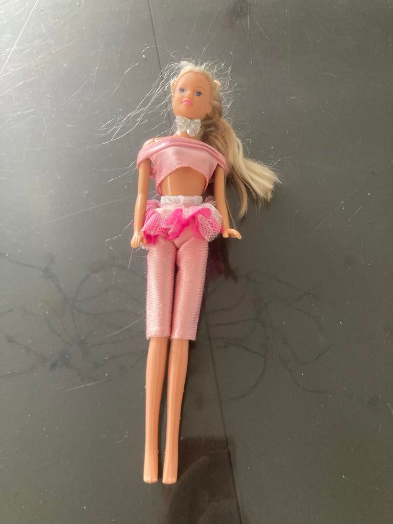 Barbie achtige pop in roze outfit, Ophalen, Gebruikt, Barbie