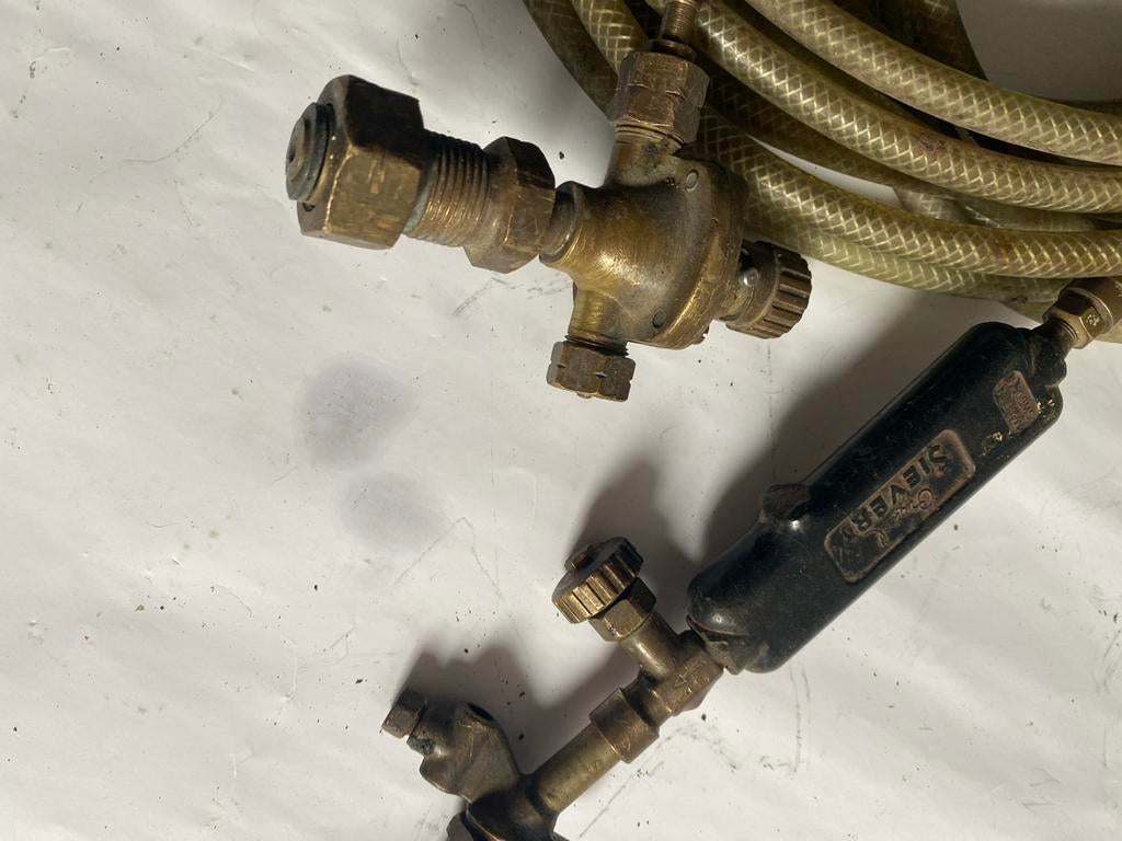 Vintage Sievert Soldeerbrander met slang, Ophalen of Verzenden, Gebruikt, Minder dan 150 ampère, Overige typen