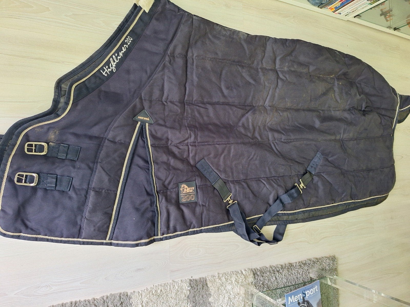harry's horse staldeken 200gram 215cm, 200 g, Ophalen of Verzenden, Harry's Horse, Staldeken