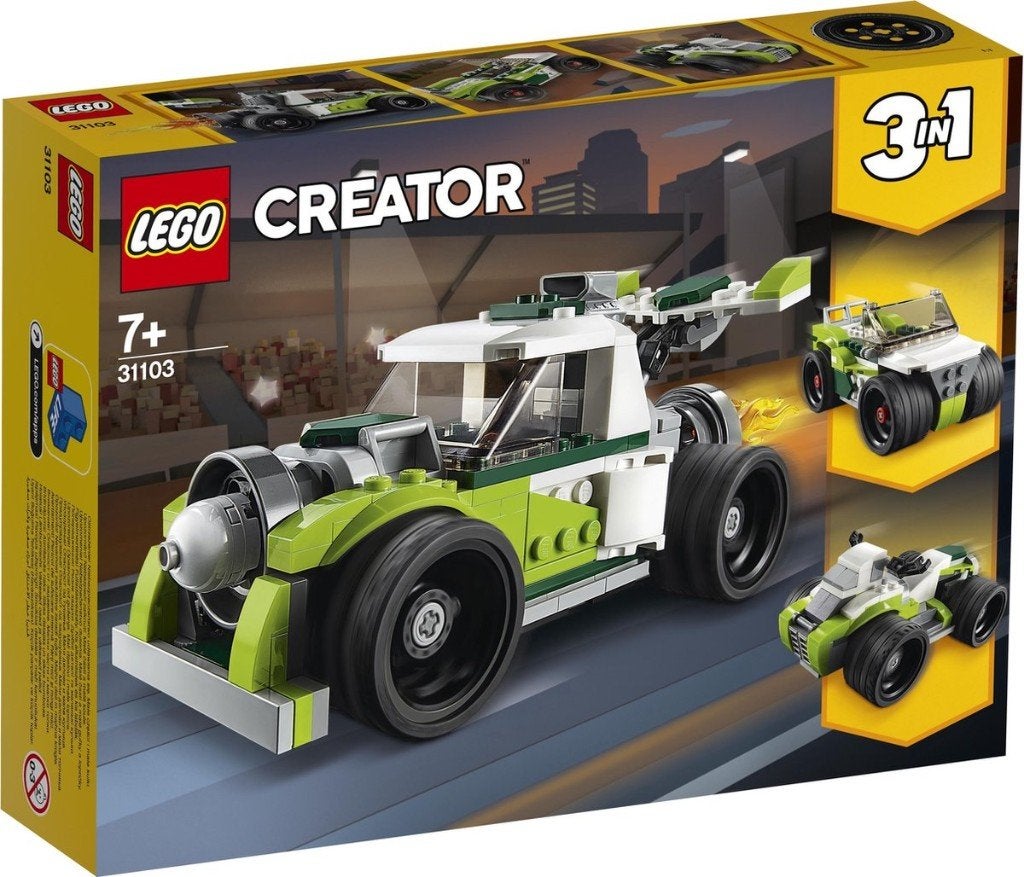 Lego Creator 31103 Raketwagen NIEUW, Lego, Ideas@support.lego.com, Lego, Nieuw