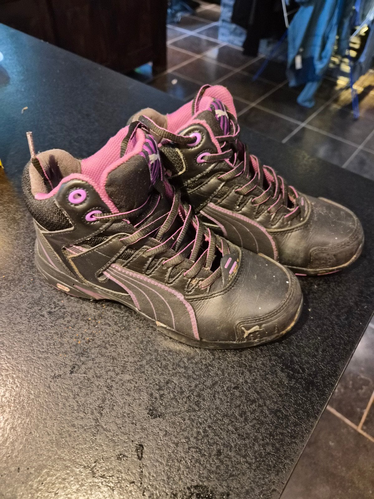Puma werkschoenen met stalen neus, maat 37, Puma, Zwart, Ophalen of Verzenden, Werkschoenen