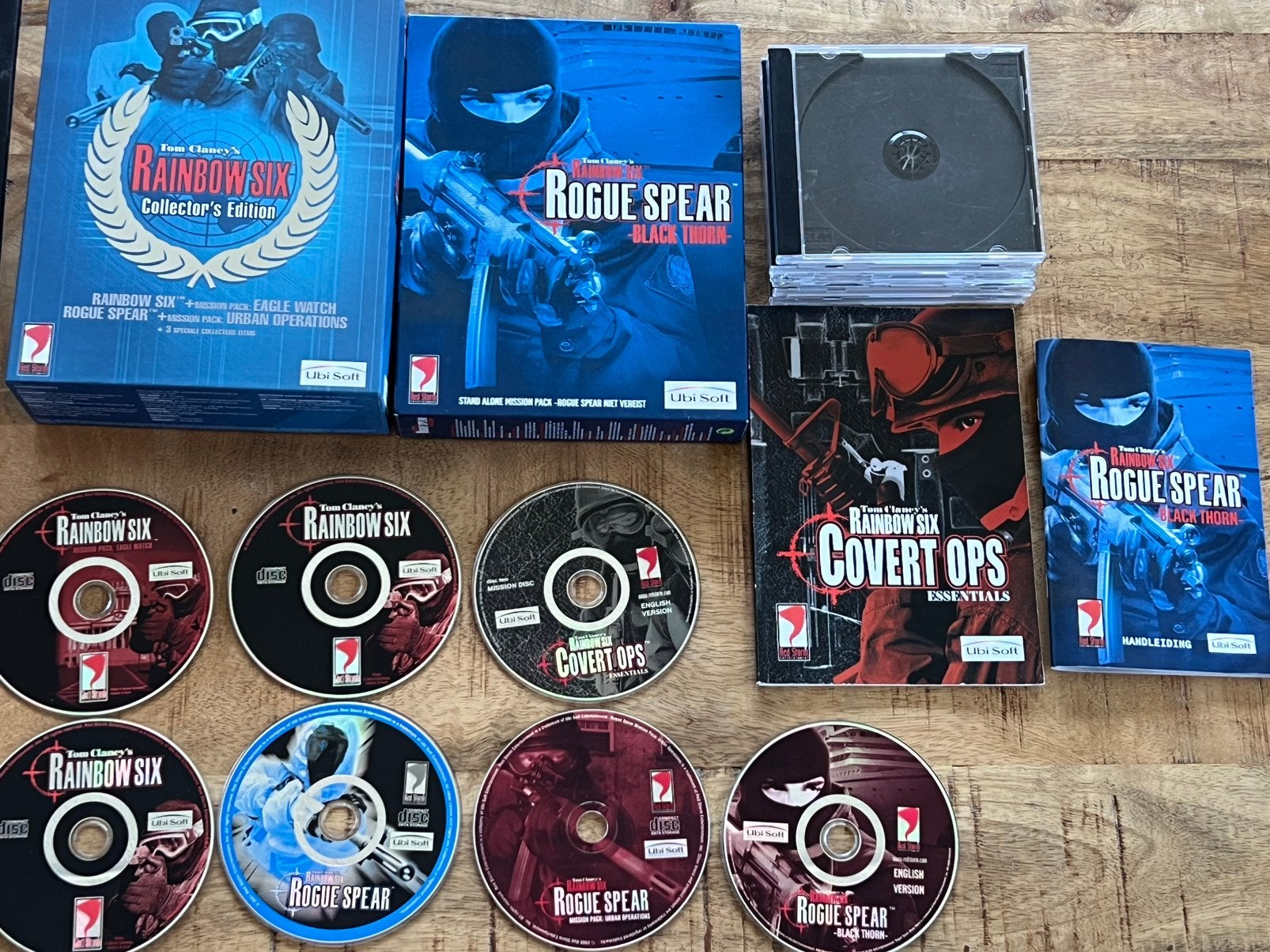 Big Box PC Tom Clancy's Rainbow Six met Rogue Spear, Ophalen of Verzenden, Zo goed als nieuw