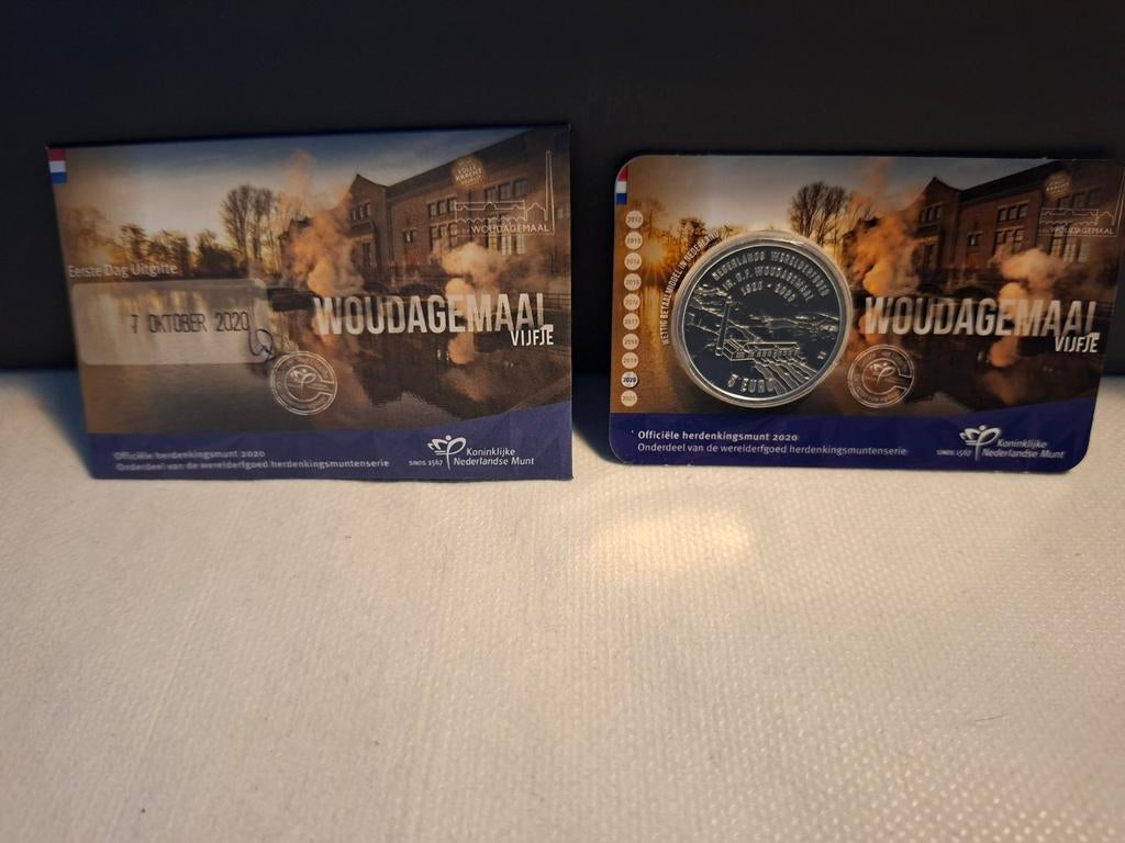 Woudagemaal Vijfje - Koninklijke Nederlandse Munt, Verzenden