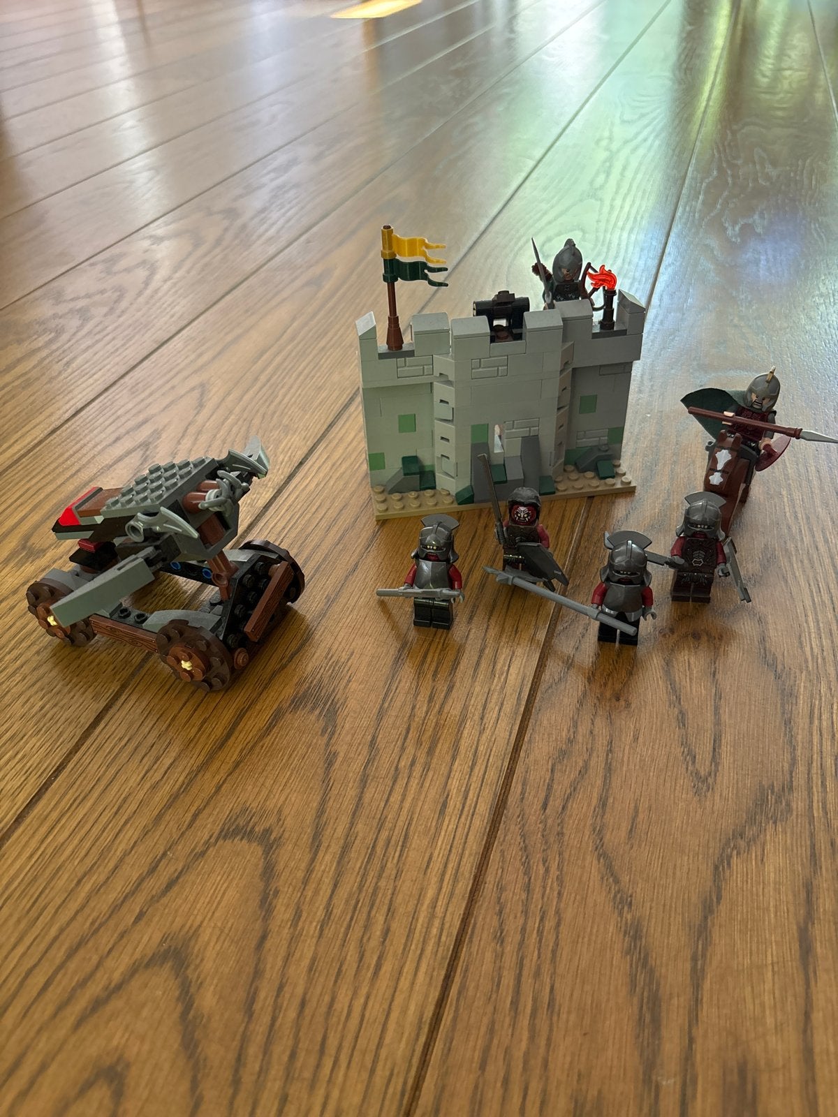 LEGO Lord of the Rings 9471 Uruk-hai Leger, Gebruikt, Lego, Ophalen of Verzenden, Compleet