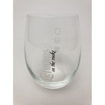 # Liefmans on the rocks glas sierletters, Verzamelen, Glas en Borrelglaasjes, Ophalen of Verzenden, Gebruikt, Bierglas
