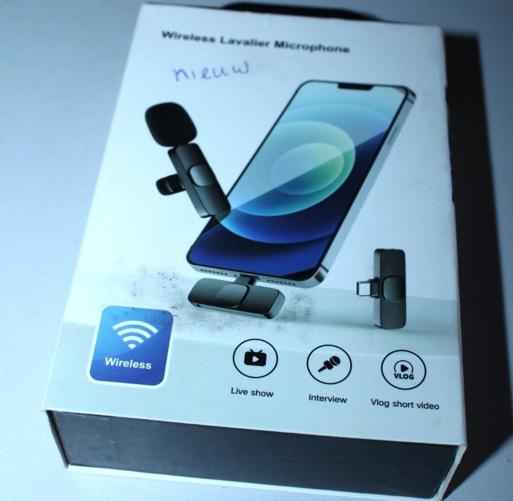 Wireless Lavalier Microphone, Ophalen, Nieuw, Overige typen