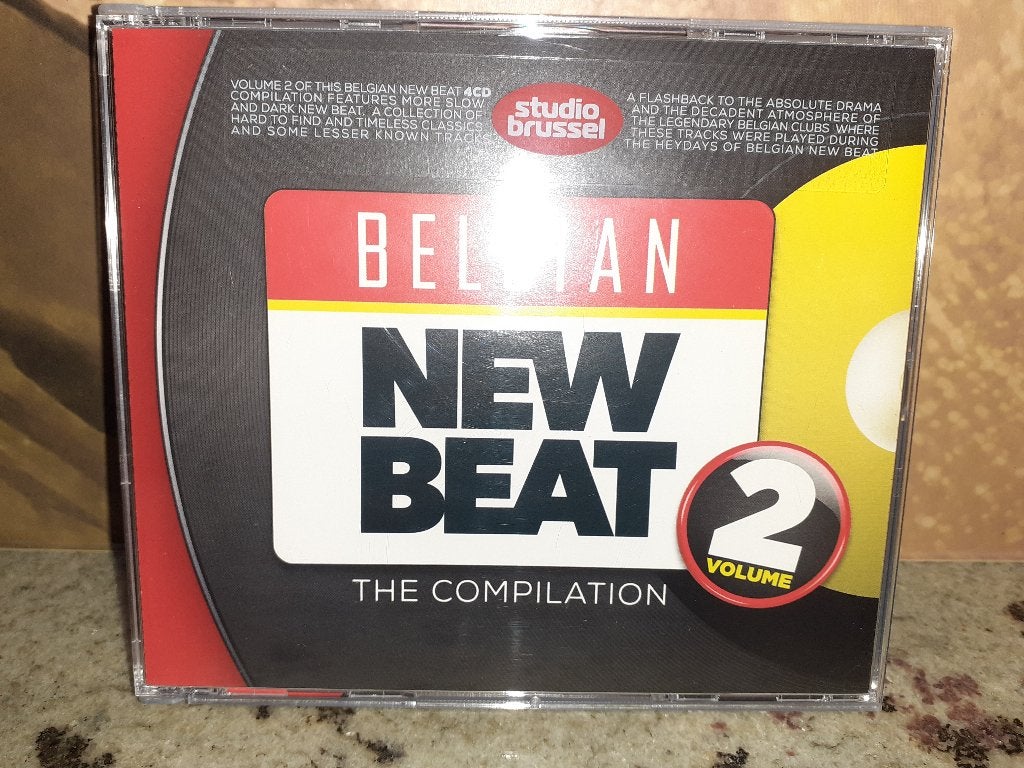 BELGIAN NEW BEAT 2, 4CD, Studio Brussel, Boxset, Overige genres, Ophalen of Verzenden, Zo goed als nieuw