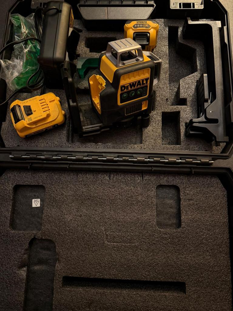 DeWalt 3x360 3D Laser Groen /18V/, Ophalen of Verzenden, Zo goed als nieuw