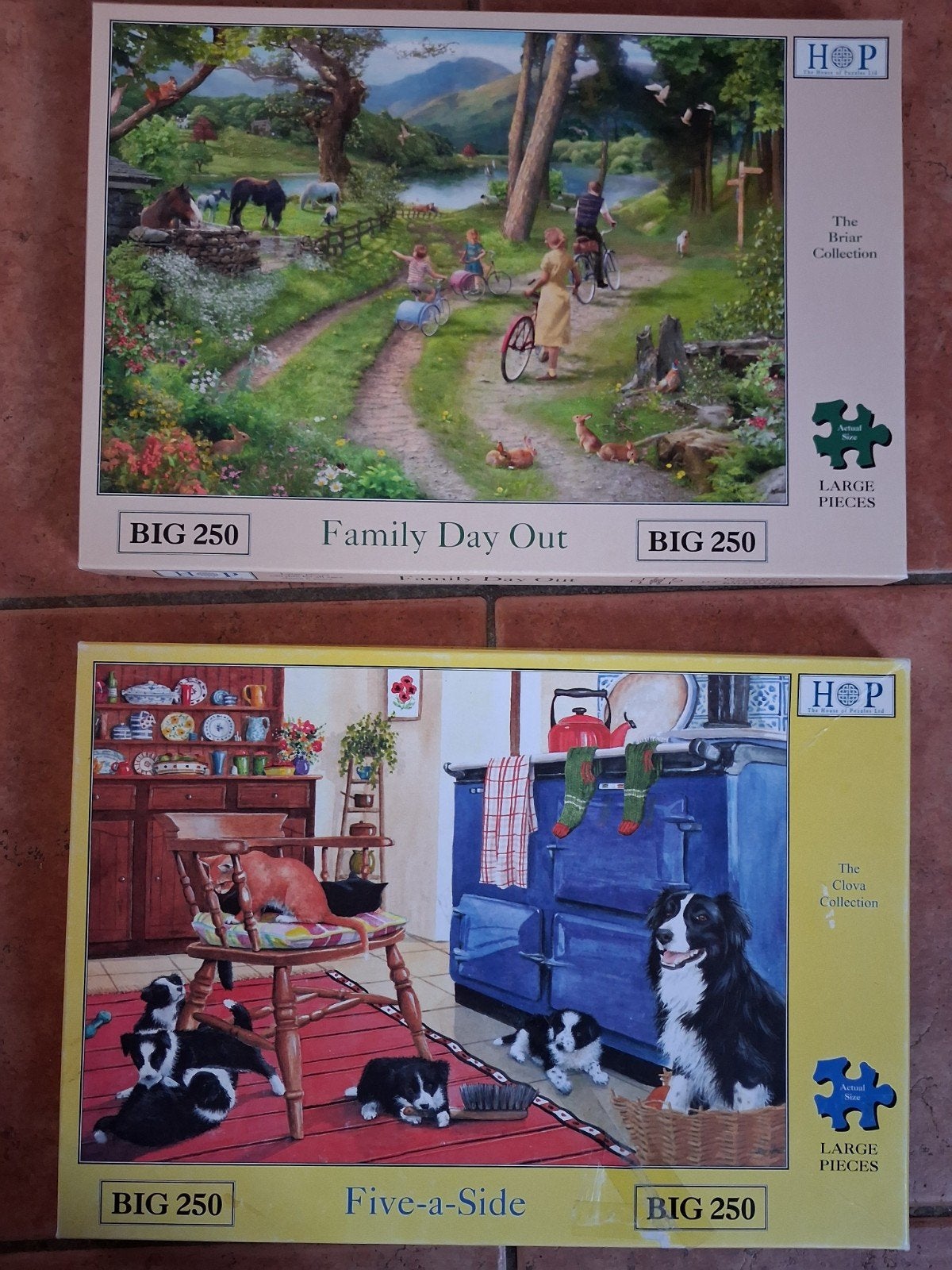 Hop puzzels 250 xl, Ophalen of Verzenden, Minder dan 500 stukjes, Zo goed als nieuw