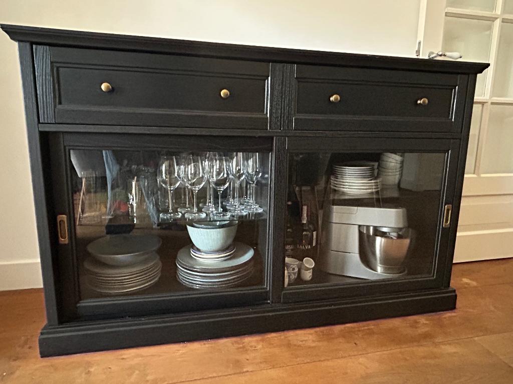 IKEA MALSJÖ Buffet Dressoir, Ophalen, Gebruikt, 100 tot 150 cm, 150 tot 200 cm