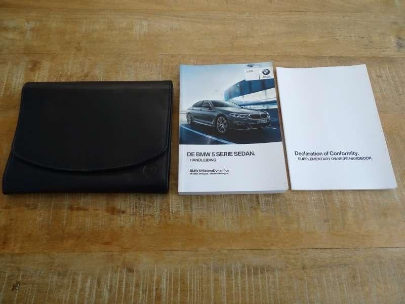 BMW 5 Serie G30 - Boordmap Handleidingen - NL - Origineel, Verzenden