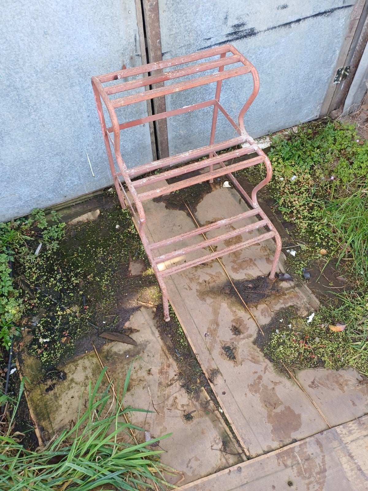 stukadoors trap, Ophalen, Gebruikt