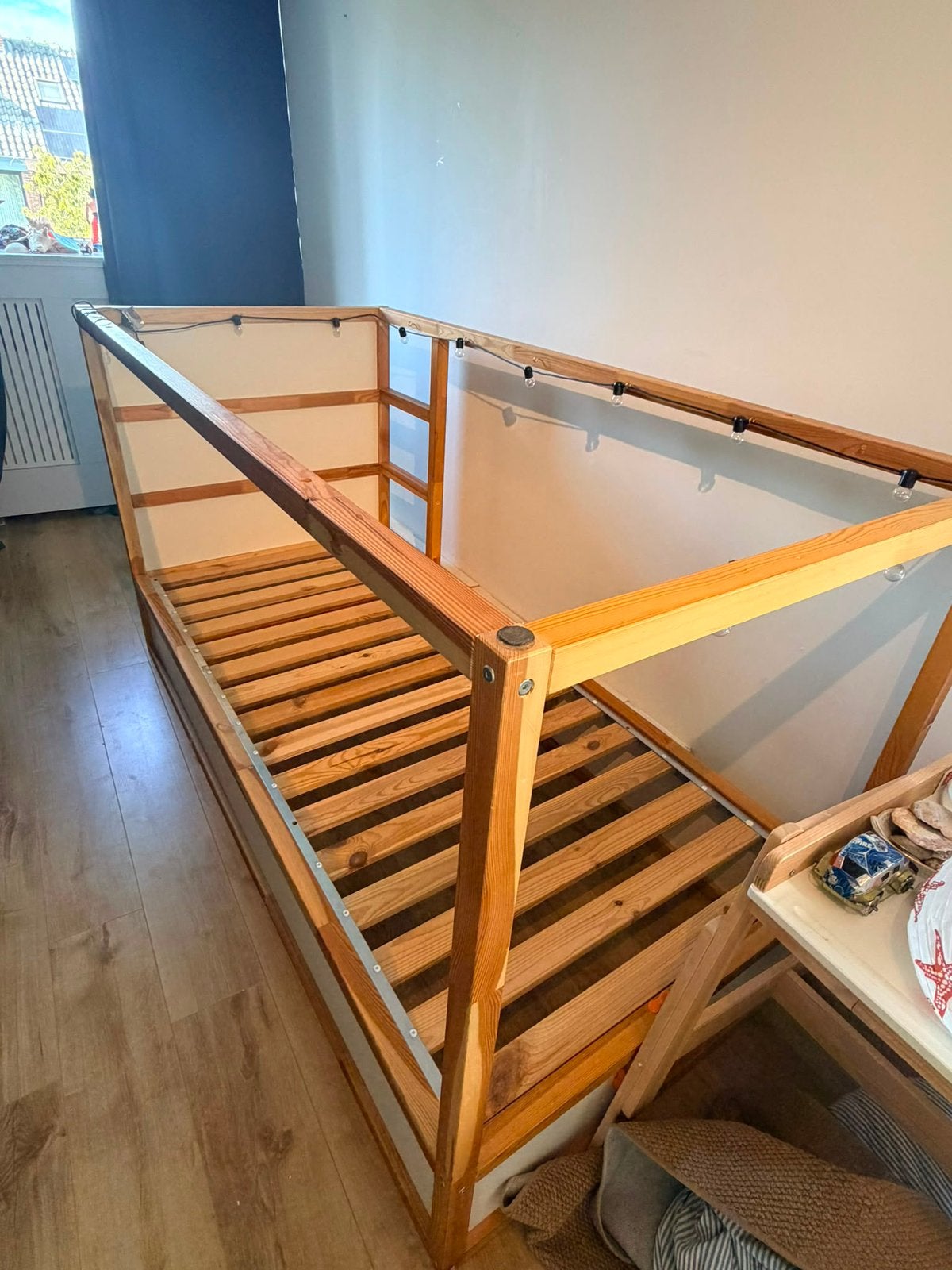 Ikea kura bed, Kinderen en Baby's, Kinderkamer | Stapelbedden en Hoogslapers, Ophalen, Gebruikt, Halfhoogslaper