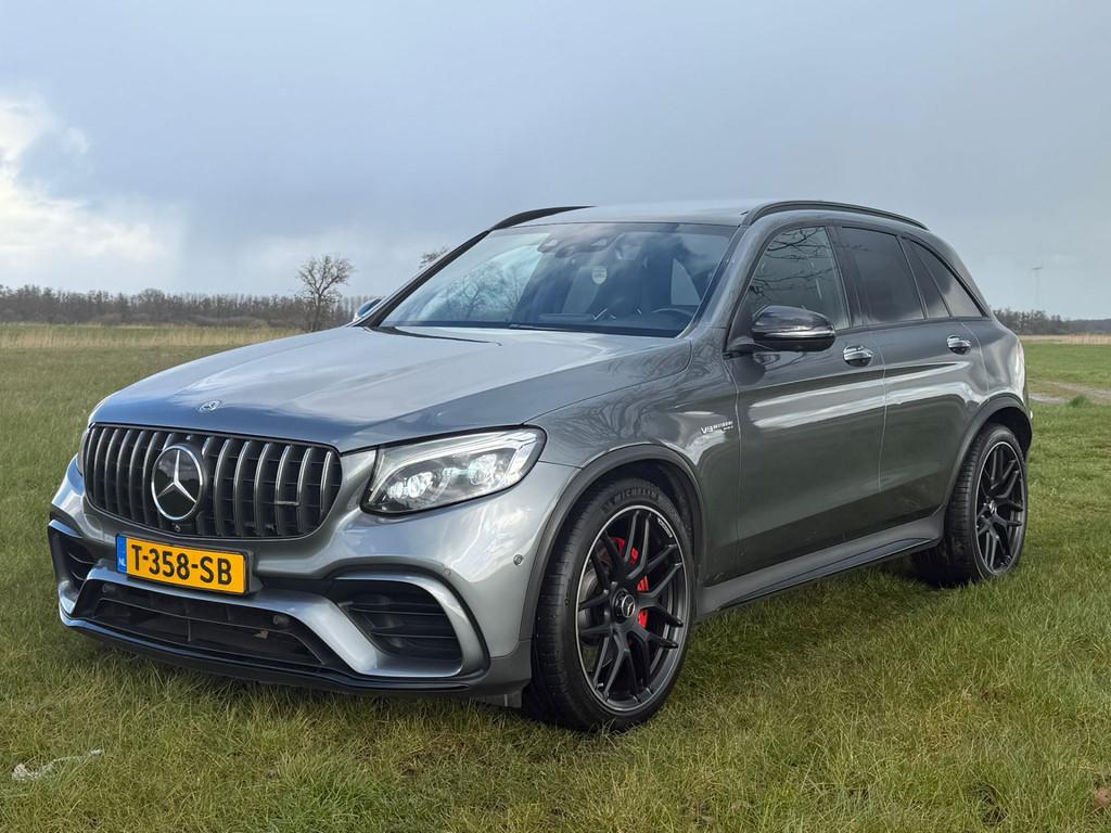 Mercedes-Benz GLC AMG 63 S 4MATIC+ Schaalstoelen, Burmeister, Auto's, Automaat, Gebruikt, 510 pk, 120 €/maand