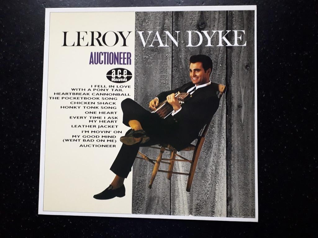 LEROY VAN DYKE - AUCTONEER - LP, Ophalen of Verzenden, Zo goed als nieuw, Overige formaten
