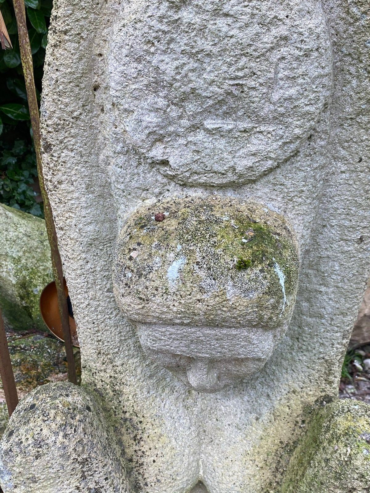 Prachtig Frans zandsteen beeld van W.A. van Brakel, Antiek en Kunst, Overige onderwerpen, Ophalen of Verzenden, Handgemaakt, Beeld