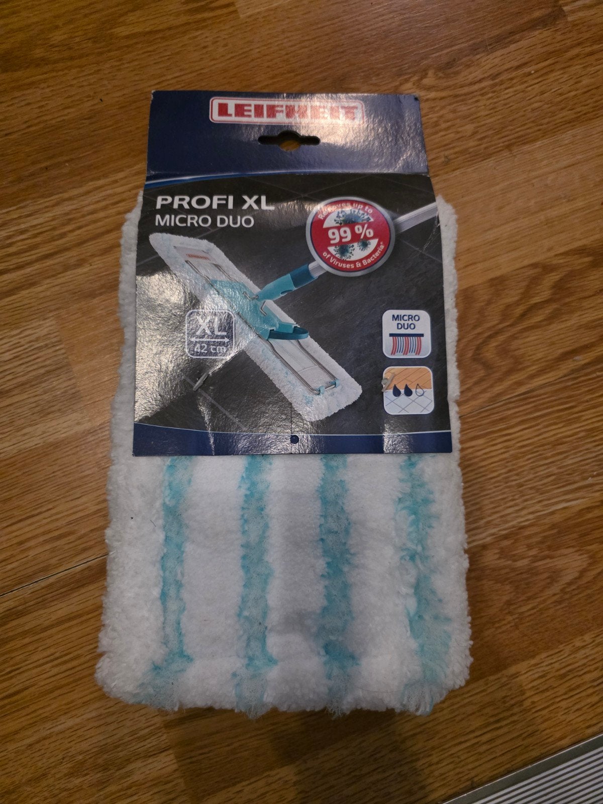 Leifheit microdoek xl, Ophalen