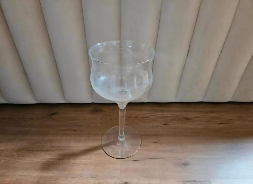 Vaas op voet, Ophalen, Overige kleuren, Glas, Minder dan 50 cm