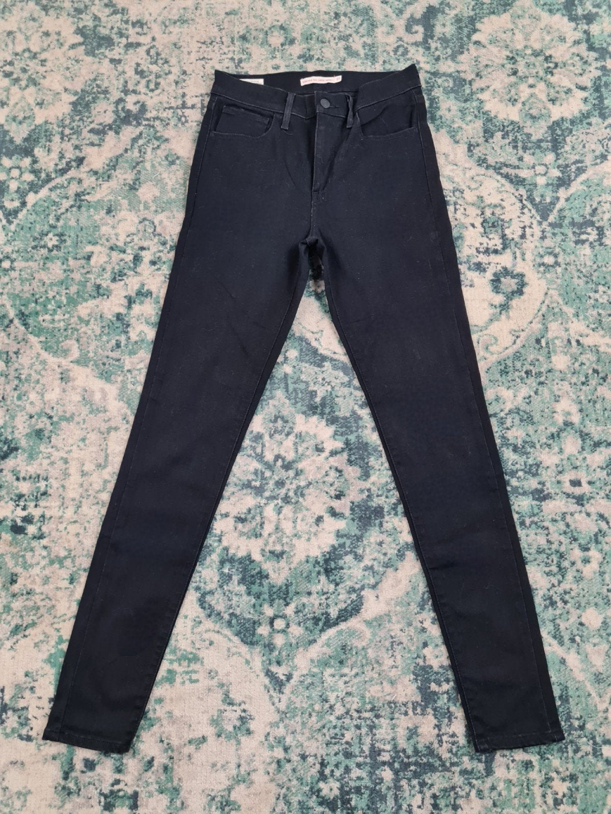 Levi’s 720 High-rise skinny W27 L30 Dames Tulsi2730, Zwart, Ophalen of Verzenden, Zo goed als nieuw, W27 (confectie 34) of kleiner