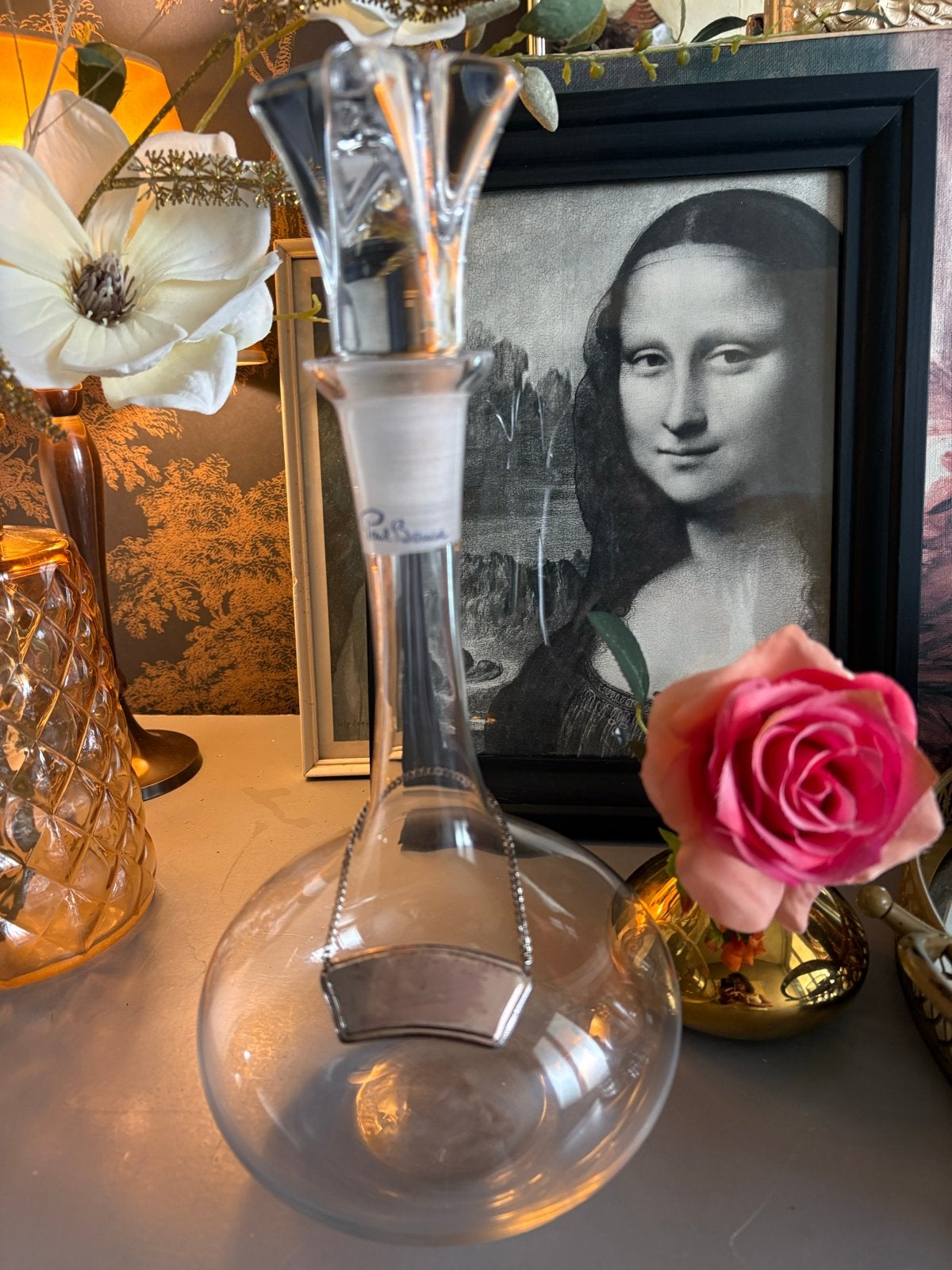 Vintage Paul Bocuse Karaf Decanter met originele Stop, Antiek en Kunst, Ophalen of Verzenden
