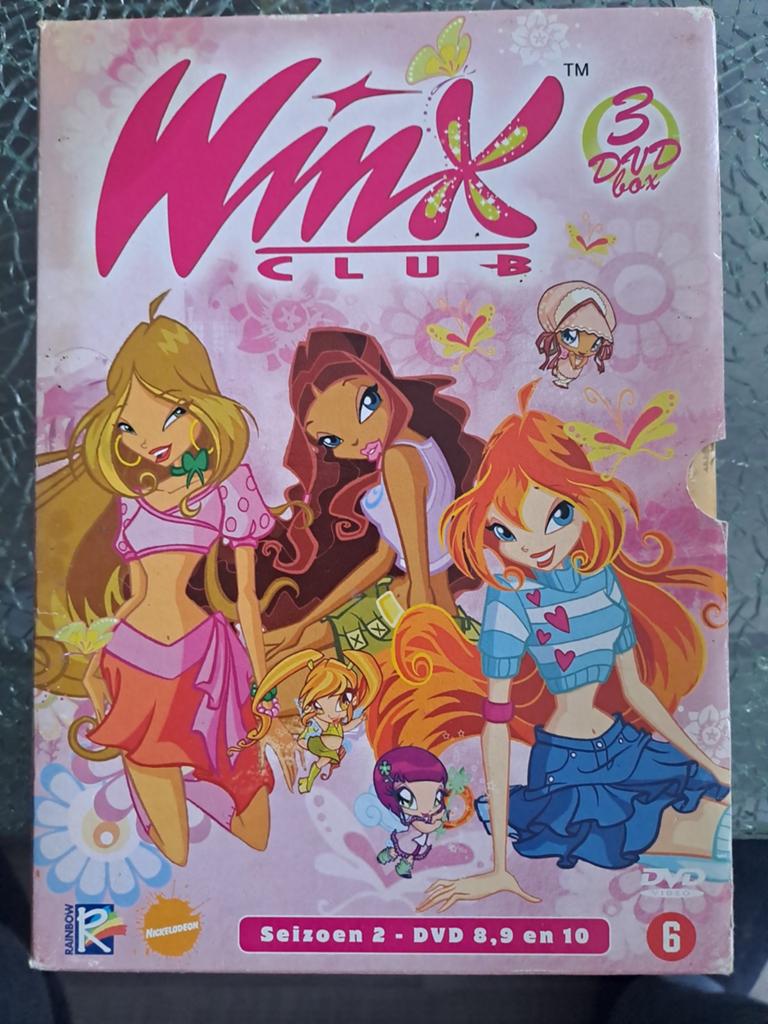 Winx - seizoen 2 - dvd 8 9,10 (dvd), Ophalen of Verzenden, Zo goed als nieuw