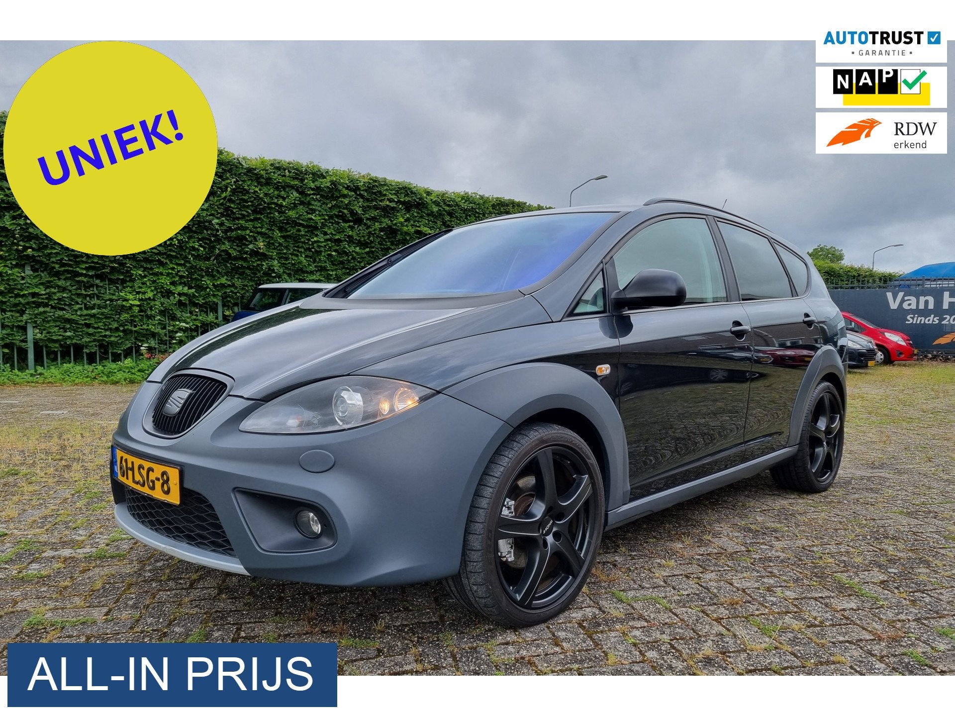 SEAT Altea 2.0 TSI Freetrack AUTOMAAT ✅AWD / 4WD / 4X4 ✅, Euro 5, Stof, Gebruikt, 4 cilinders