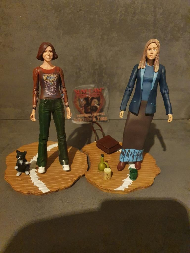 Willow en Tara actiefiguren - Buffy the Vampire Slayer, Kinderen en Baby's, Ophalen of Verzenden, Zo goed als nieuw
