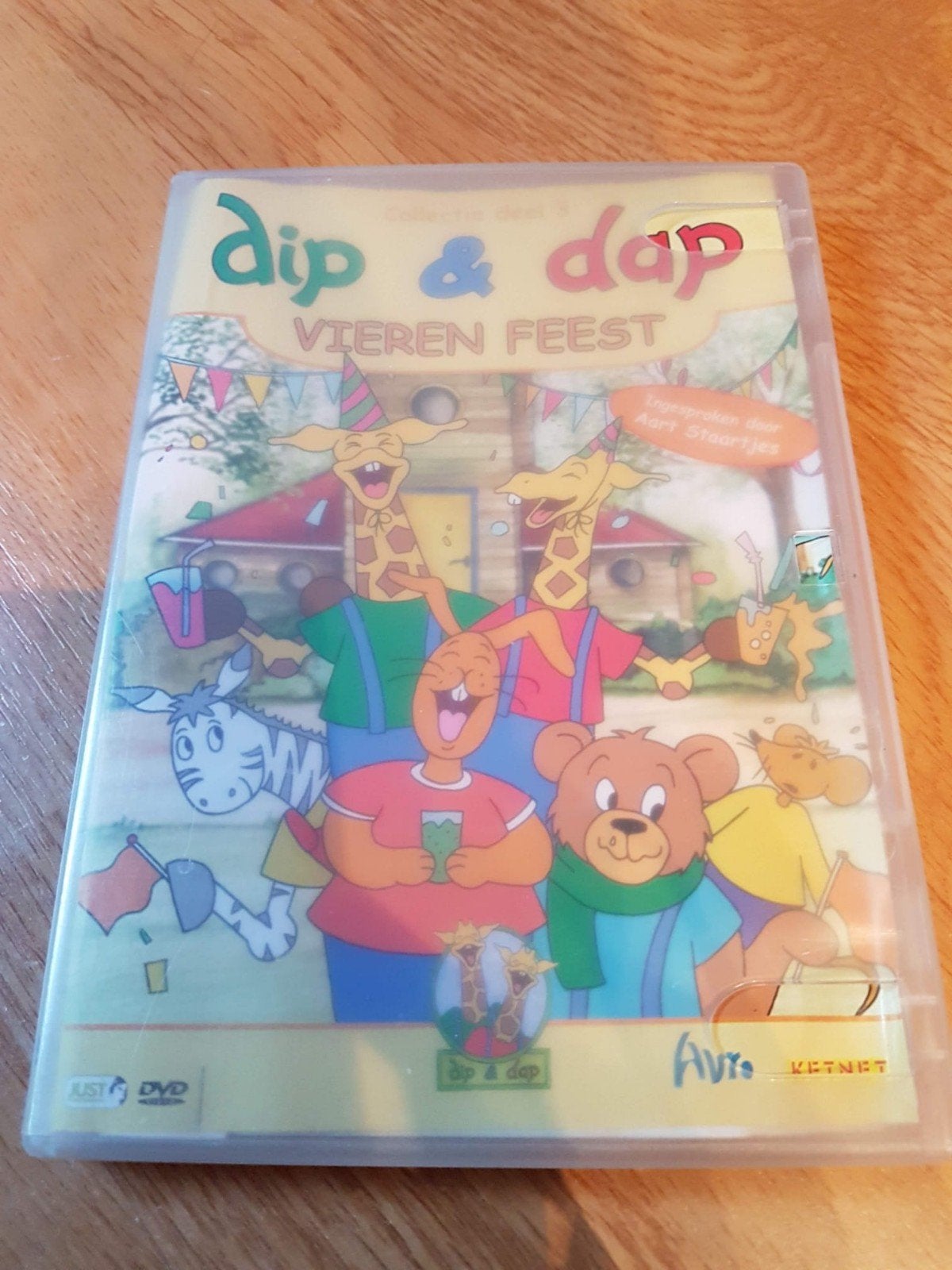 Dvd Dip en Dap vieren feest., Ophalen of Verzenden, Zo goed als nieuw