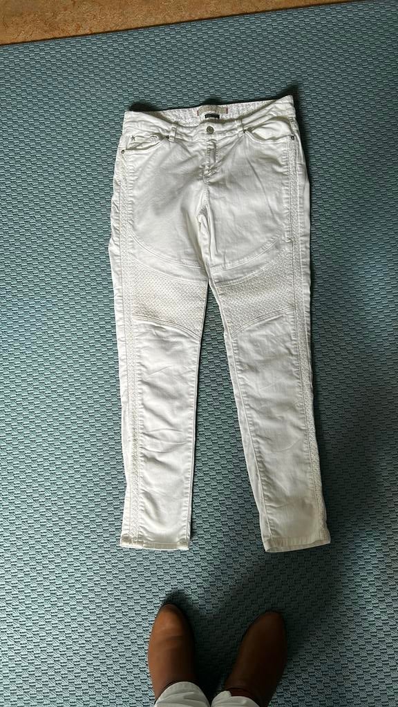 Ikks Denim witte spijkerbroek, Ophalen of Verzenden, Zo goed als nieuw, Wit, W30 - W32 (confectie 38/40)