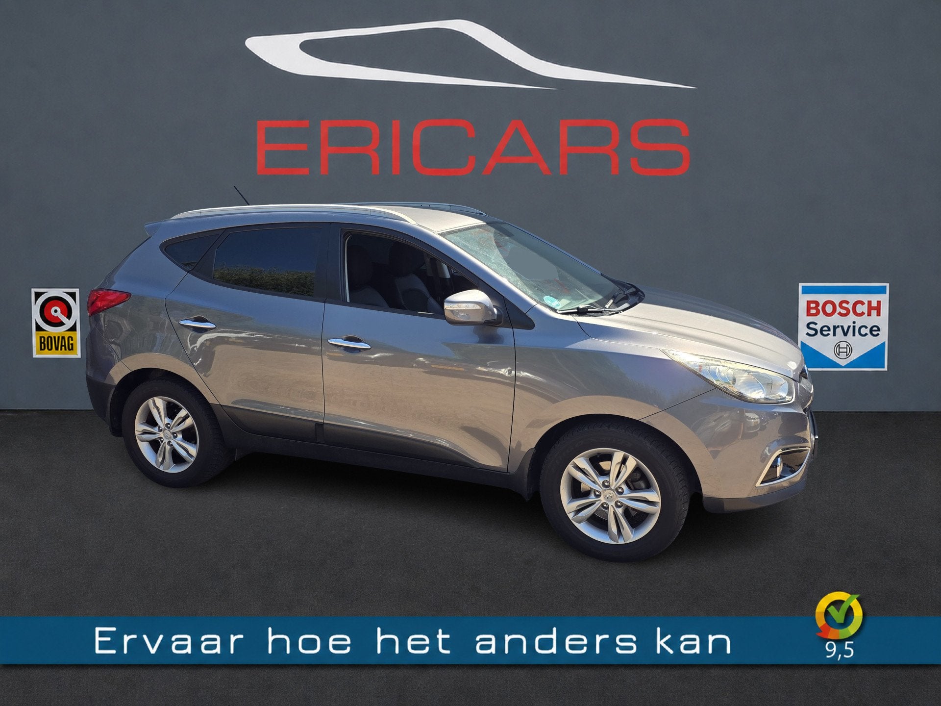 Hyundai ix35 2.0i Style AIRCO LM PDC AUTOMAAT STOELVERWARMIN, 1490 kg, Gebruikt, Zwart, 4 cilinders