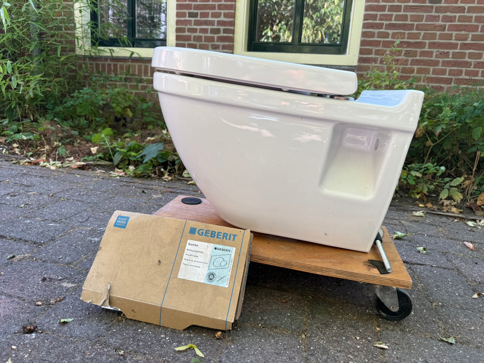 Toiletpot Duravit, Ophalen, Overige typen, 50 tot 100 cm, Zo goed als nieuw