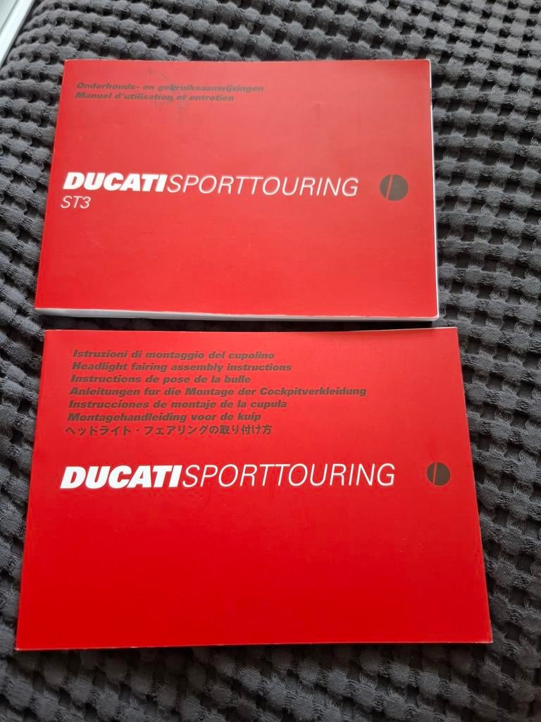 Ducati Sporttouring ST3 handleidingen Nederlandse taal, Ophalen of Verzenden, Ducati