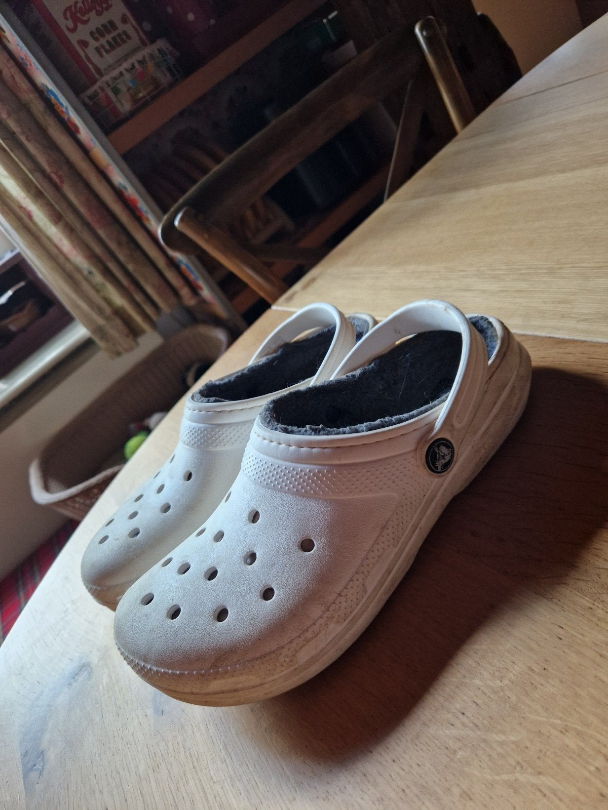 WITTE CROCS  J5, Crocs, Jongen of Meisje, Overige typen, Ophalen of Verzenden