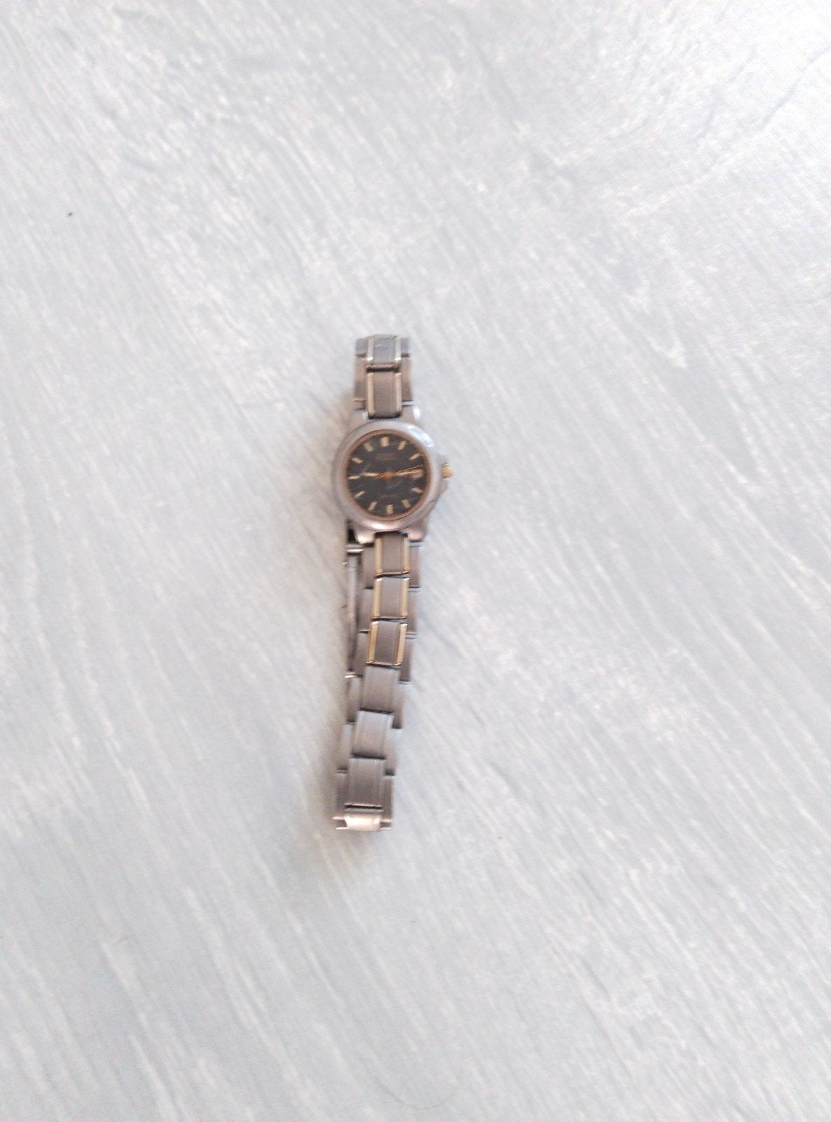 dames horloge vintage citizen titanium, Ophalen of Verzenden, Gebruikt, Overige materialen, Overige merken