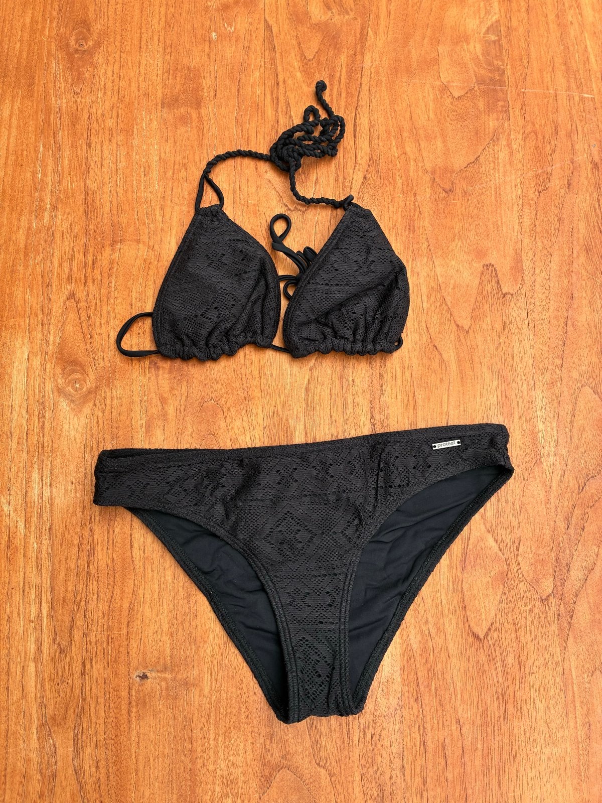 Protest Bikini Zwart - Maat S36, Verzenden, Gedragen, Zwart, Bikini