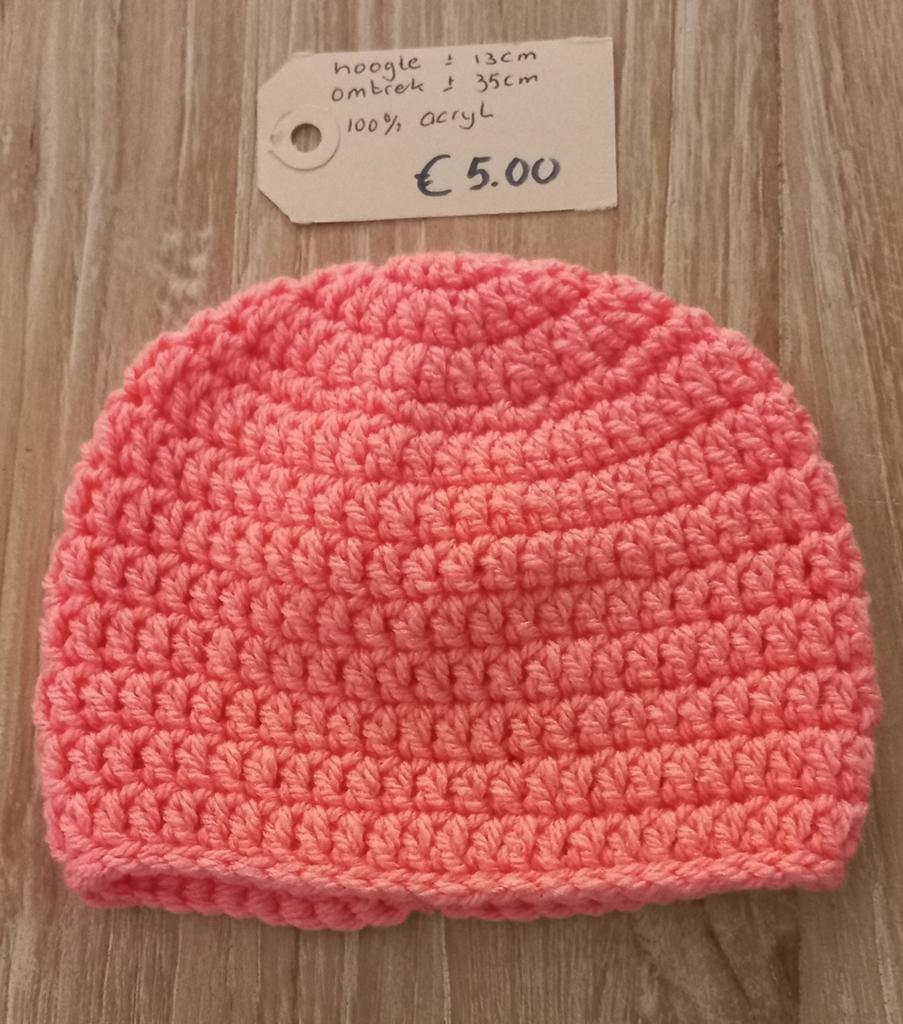 Gehaakte muts, Ophalen of Verzenden, Nieuw, Jongetje of Meisje, Muts