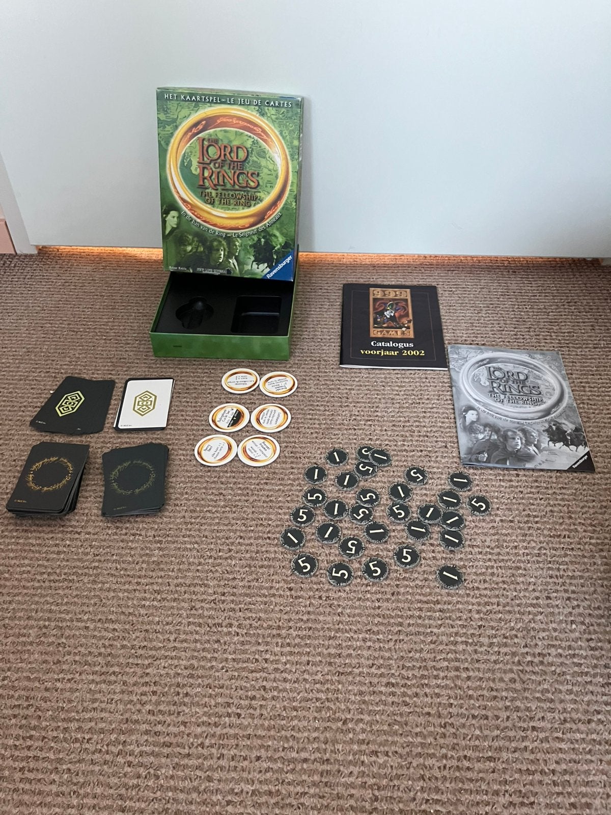 Lord of the rings kaartspel, Hobby en Vrije tijd, Gezelschapsspellen | Bordspellen, Ophalen of Verzenden