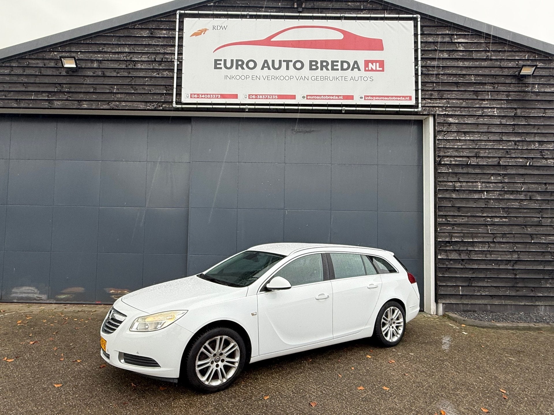 Opel Insignia Sports Tourer 1.6 T Business, Auto's, Euro 5, Gebruikt, 4 cilinders, Wit