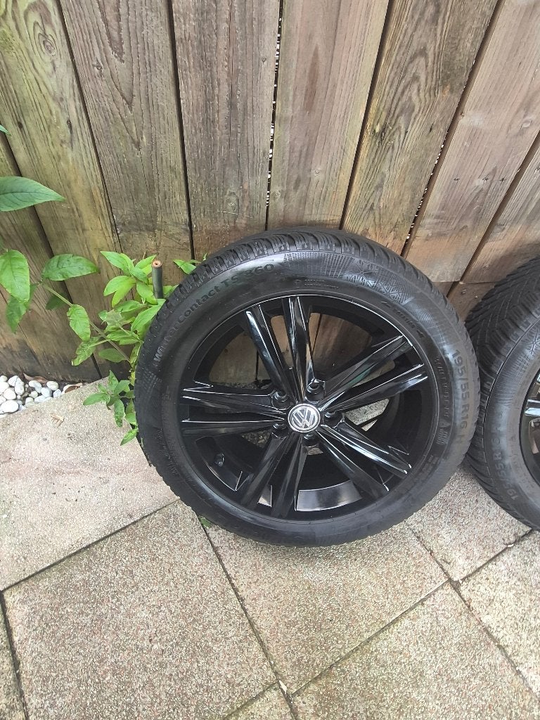 VW Polo 2G SebringR-line 16 inch originele velgenset5x100, Auto-onderdelen, Banden en Velgen, Ophalen, Gebruikt, 15 inch, Velg(en)