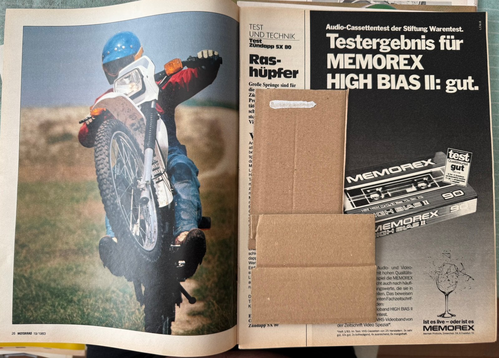 Test 1983 Zündapp SX80, Verzenden, Zo goed als nieuw