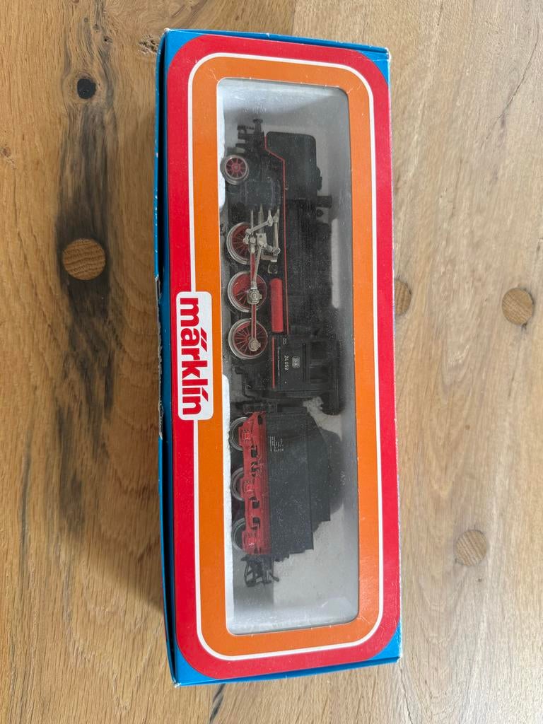 Märklin Stoomlocomotief 3003 - Zeer Goede Staat, OVP, Hobby en Vrije tijd, Modeltreinen | H0, Wisselstroom, Locomotief, Ophalen of Verzenden