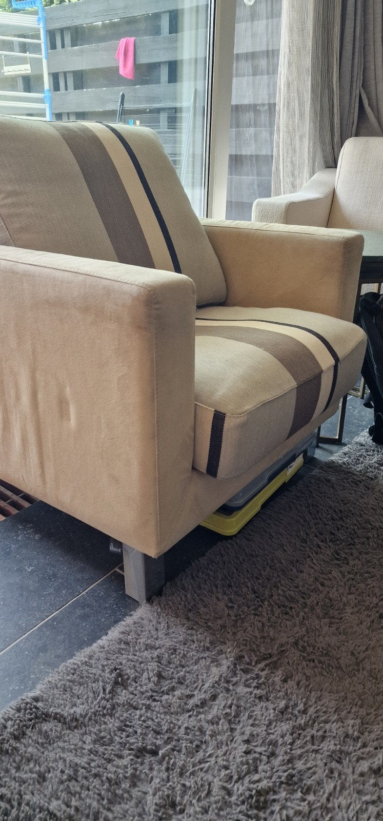 leolux fauteuil bank stoel, Eenpersoons, 75 tot 100 cm, Ophalen of Verzenden, Minder dan 150 cm
