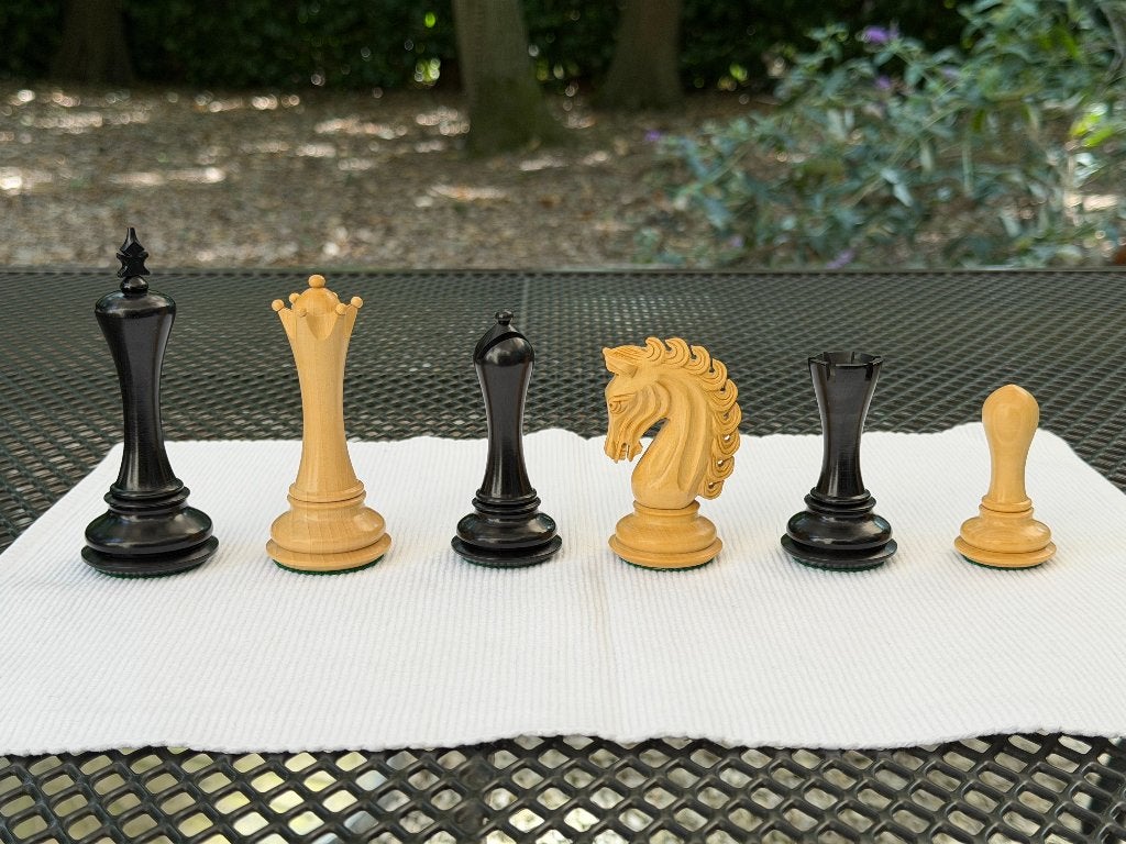 Avant Garde Luxury Staunton schaakset met koffer, Hobby en Vrije tijd, Ophalen of Verzenden, Minder dan 500 stukjes, Nieuw, Schaken