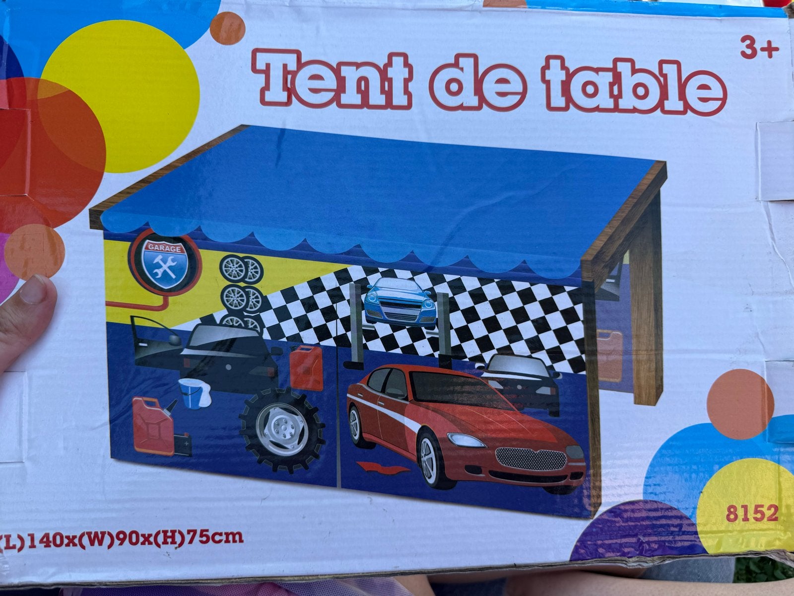 Tent de table - Speeltent voor kinderen (Garage thema), Kinderen en Baby's, Speelgoed | Overig, Ophalen of Verzenden, Nieuw, Jongen of Meisje