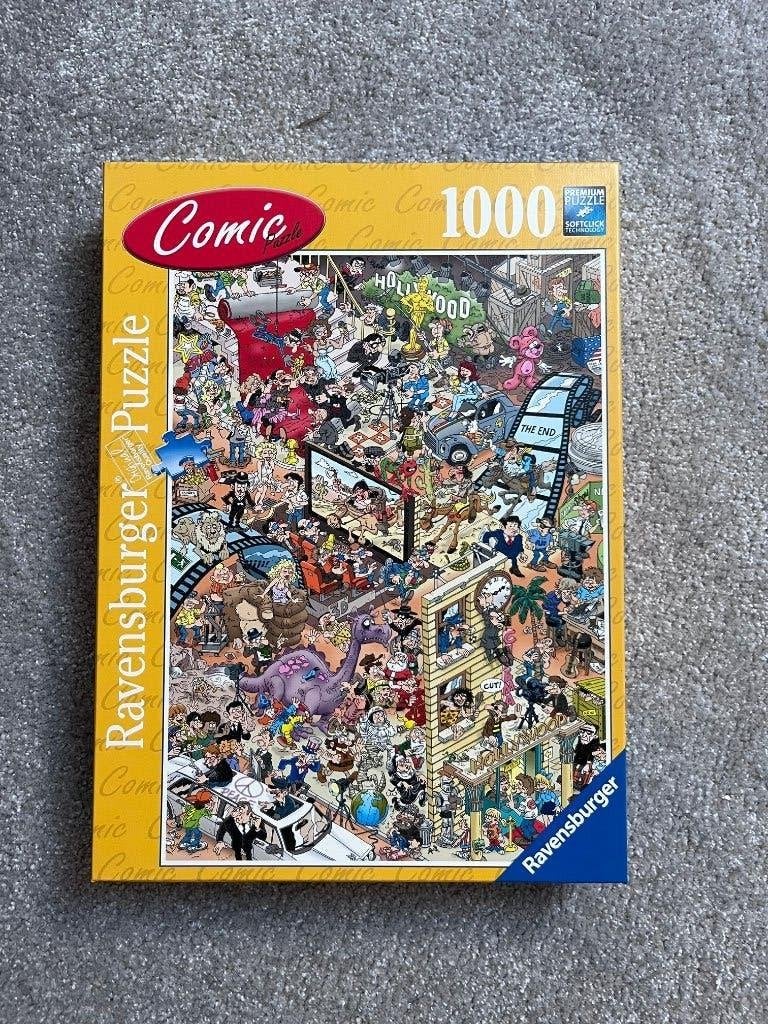 Legpuzzel, Ophalen, 500 t/m 1500 stukjes, Gebruikt, Legpuzzel