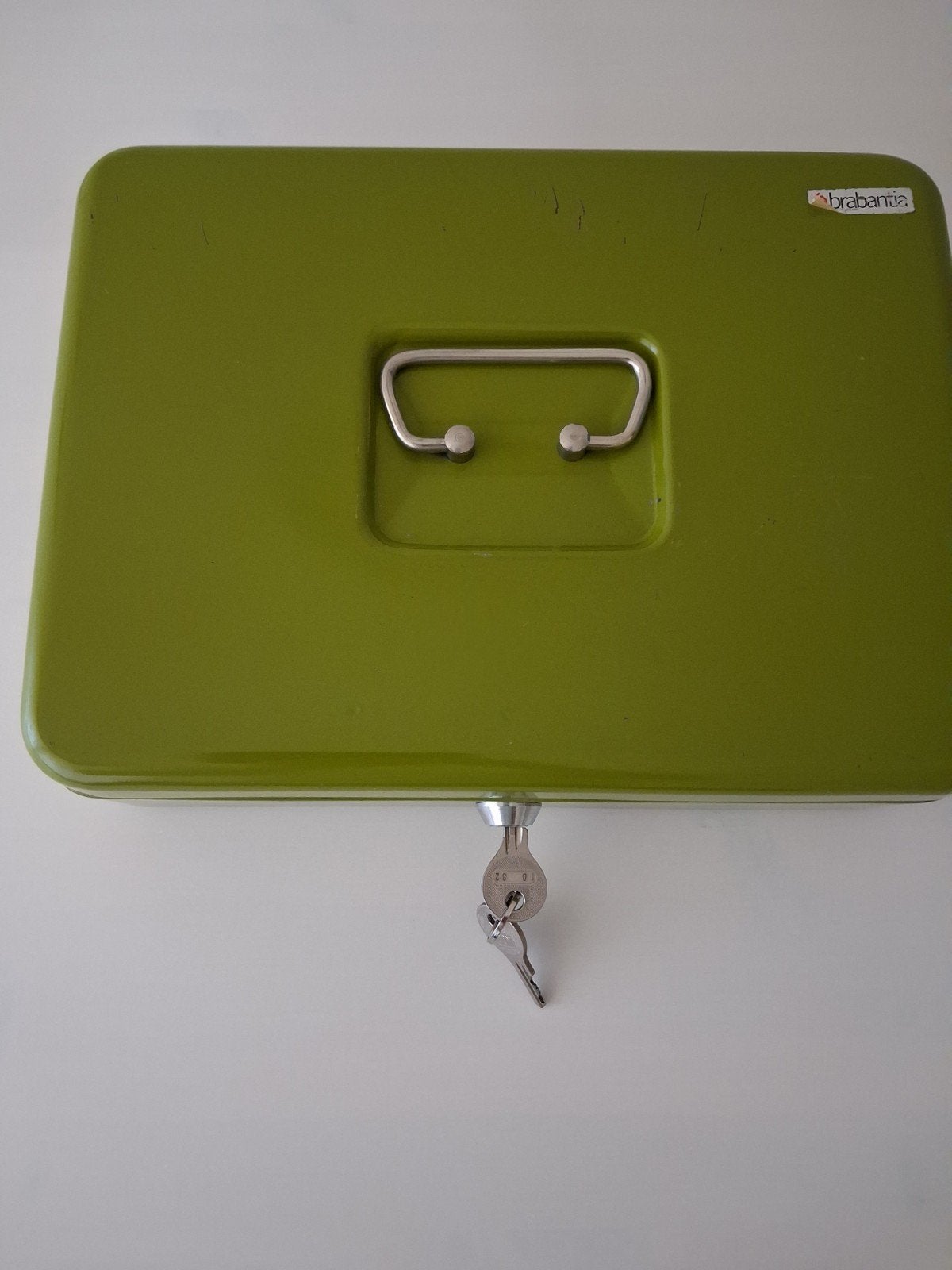 brabantia geldkistje 30x22x8 cm, Ophalen, Gebruikt, Metaal of Blik