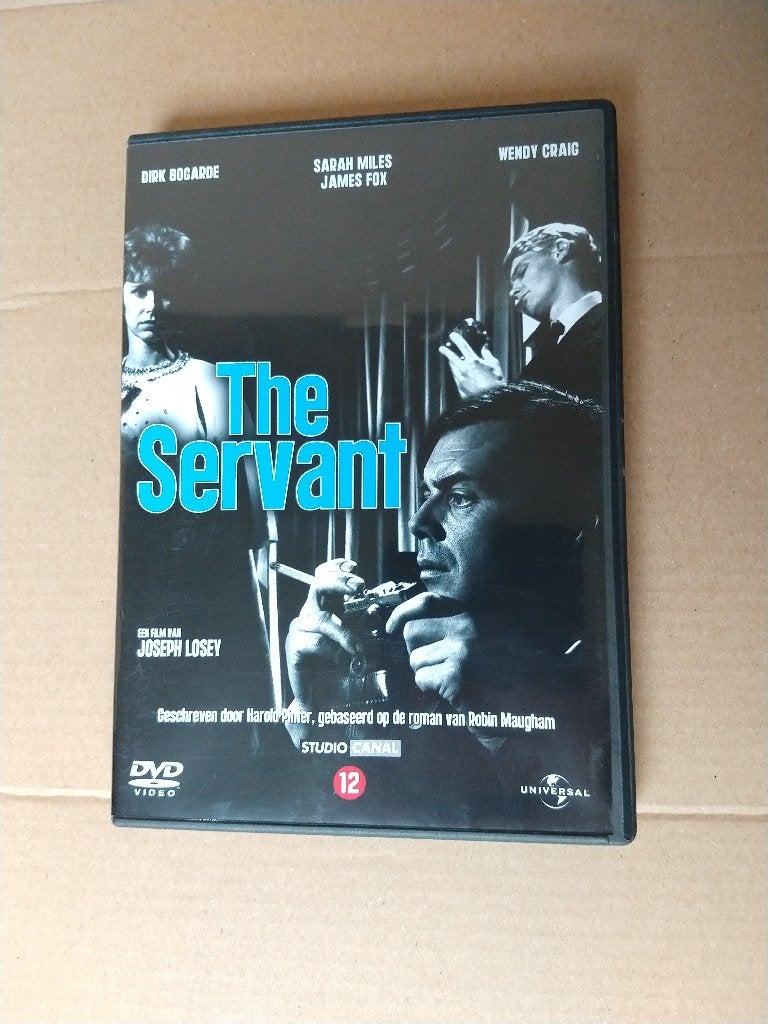 DVD drama Harold Pinter en Robin Maugham - The Servant, Vanaf 12 jaar, Ophalen of Verzenden, Zo goed als nieuw, Overige gebieden