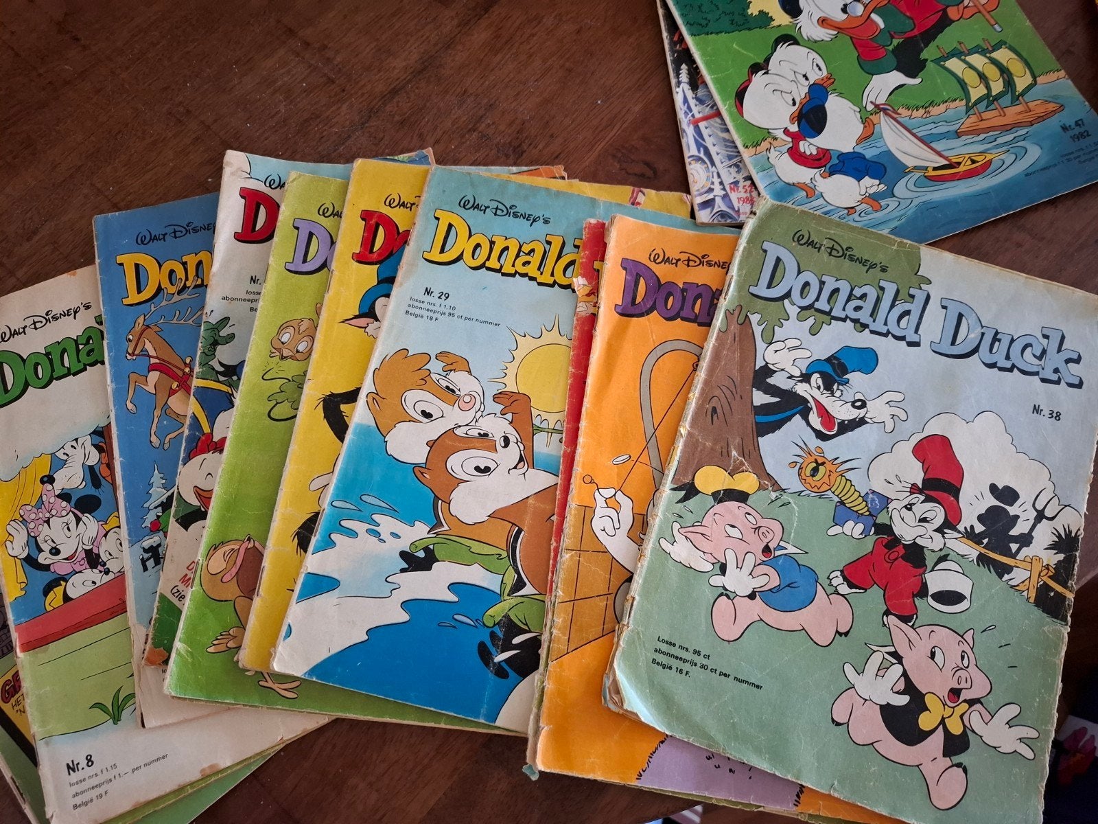 Paar Donald ducks van 1976 tot 1980, Boeken, Strips | Comics, Meerdere comics, Ophalen of Verzenden, Gelezen, Europa