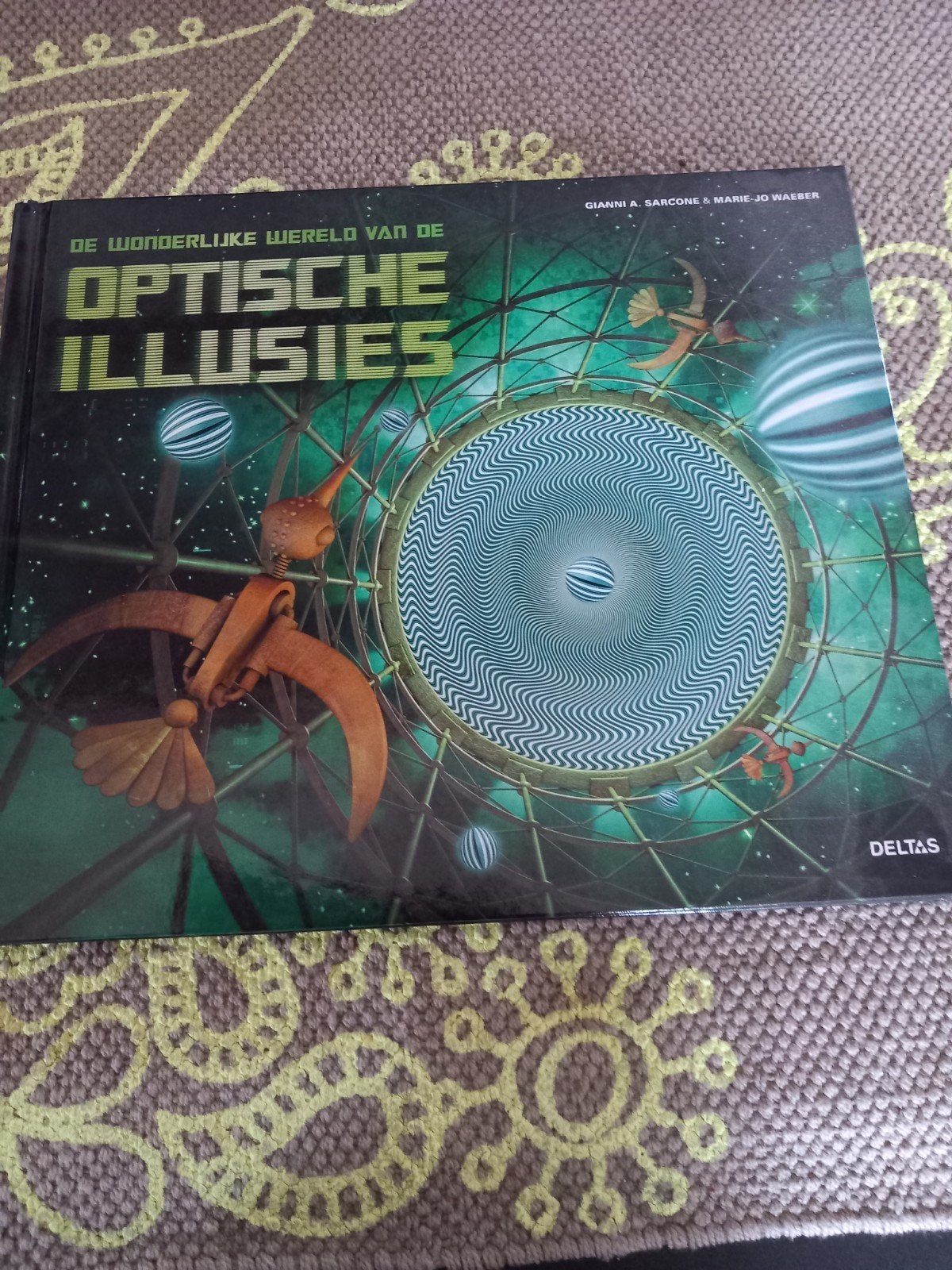 De Wonderlijke Wereld van de Optische Illusies, Boeken, Ophalen of Verzenden, Zo goed als nieuw, Overige onderwerpen, Gianni A. Sarcone & Marie-Jo Waeber